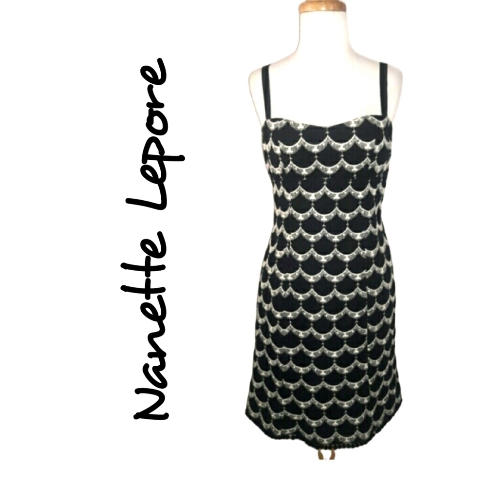 Nanette Lepore - Embroidered Dress - Size 4. D414